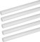 Othmro Bastoncini di colla a caldo, 20 pezzi, bastoncini di colla per pistola per colla a caldo, per tutti gli usi, a doppia temperatura, bianchi, 11 mm x 250 mm