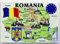 Romania EU Series Souvenir Fridge Magnet 2.5 X 3.5