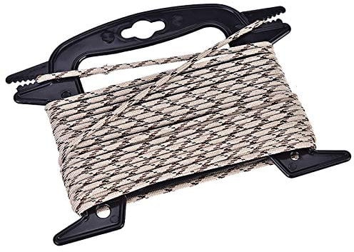 Bnineteenteam Paracord Wickler Set, Kunststoff Paracord Schnurwickler Seilschnur Organizer Seilwickler Fallschirmschnurhalter Angelschnur Kabelspulen Seil Organizer Werkzeug