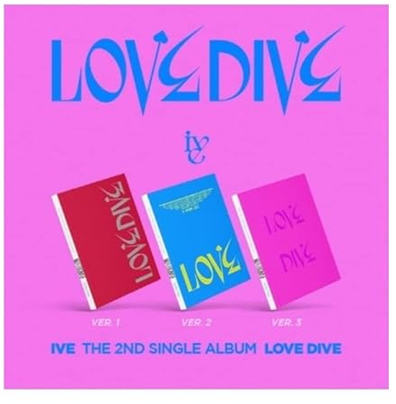 IVE LOVE DIVE 2nd Single Album Ver.2 Contents+Tracking Sealed