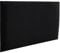 RAVIO Panneaux muraux rembourrés | Lambris 3D avec Mousse | Coussin Mural comme tête de lit pour lit | Decoration Murale pour Chambre, Chambre d'enfant, Bureau, Couloir | Noir, 60 x 40 cm