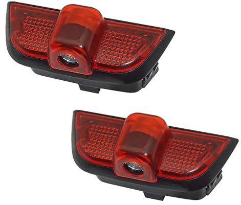 Car Door Logo Lights,Car Door LED Logo Projector Welcome Lamp Door Light Puddle Light 2-Piece Fits for C Class W204 2008–2014