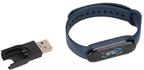 Braccialetto intelligente, presa USB 2-2,5 ore Tempo di ricarica Monitoraggio dell'attività Braccialetto fitness impermeabile IP67 con contapassi Messaggio APP per l'esercizio