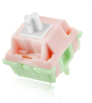 DucKey MMD Vivian Switch Pre-Lubed Edition, 5PIN Linearschalter Für Benutzerdefinierte Mechanische Tastaturen (Color : 28g, Size : 30PCS)