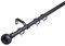 Lister Cartwright 19 mm Extendable Metal Curtain Poles Rods Voile Easy Fitting - Gun Metal (Ball Finials, 120-210 cm)