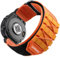 Bandletic Armband Kompatibel mit Garmin Fenix 7X/6X Pro/Instinct 2X/Epix 2 Pro, 26 mm Nylon Ersatzarmband für Fenix 6X/5X/Enduro 2/Tactix 7 Pro/Descent MK2i/Fenix 3 Quick Fit Uhrenarmband, M-Orange