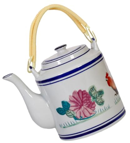 VINTORKY 1 Pc Caldera De De Cerámica Cerámico Estufa Tetera Teteras Antiguas Jarra De Agua De Cerámica Tetera Para Hervidor De Cerámica Hervidor De Agua De Época Porcelana Antiguo