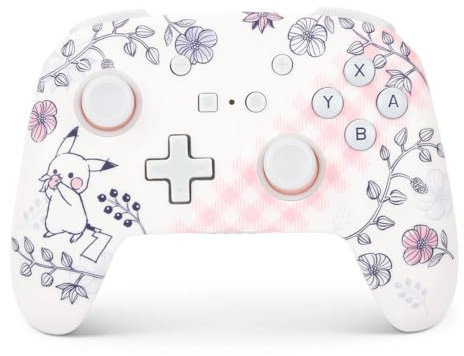 PowerA Enhanced Wireless Controller for Nintendo Switch - Pikachu Garden, Nintendo Switch - OLED Model, Nintendo Switch Lite, Gamepad, game controller, Bluetooth controller
