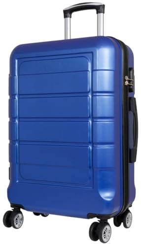 Warenhandel König Hartschalen Koffer Trolley Itzum - Farbe Blau - Gr. L