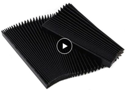 RAHBI 1 Stück CNC-Fräsmaschine Graveur Flachschutz Akkordeon Faltenbalg Staubschutz 150 mm leisurely