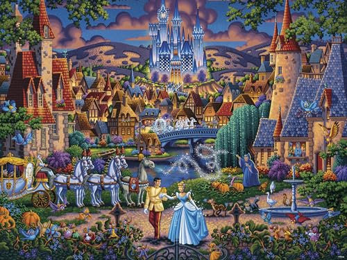 Ceaco - Disney - Dowdle - Cinderella's Enchanted Evening - 1500 Teile Puzzle