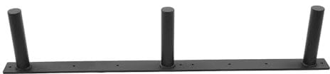 Weight Plate Storage Rack, Wall Mounted Weight Plate Holder, Bumper Plate Storage for Home Gym, Wall Mounted Bumper Plate Storage, 120 * 7.3 * 23.5 cm
