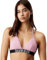 Calvin Klein Triangle- RP Lv00Q62854, Regisseno, Donna, Rosa (Sweet Pink), S