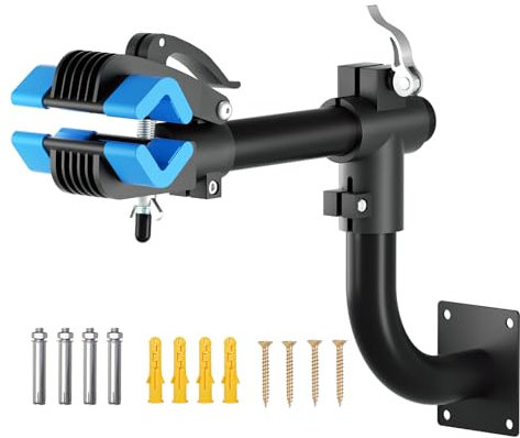 Urban Deco Support de réparation de vélo courbé - Support mural pour vélo de route, VTT