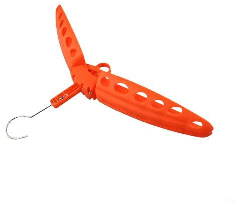 Leichter und faltbarer Neoprenanzug-Kleiderbügel, entwickelt für schnelles Trocknen von Nassanzügen nach dem Gebrauch (rot)