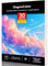 DagouColor A4 30 Blätter Aquarell Papier Pad für säurefreie Kunst Zeichnungspapier für Künstler, Holz Zellstoff glatter Kleber gebunden, 300gsm, 21CM X 29.7CM (CLOUD)