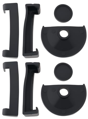 Create idea 2er-Set mit Rutschfesten Gummipolstern für Bankschrauben Schraubstock Gummi Anti-Rutsch Schutz Gummi Backenschutz für Bankschraubzwingen (70mm)