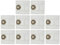 Lot De 10 Sacs À Poussière Compatibles Avec Les Aspirateurs Robots Makita VC2010L, VC2512L, VC2012L, VC3011L Et VC3012L.