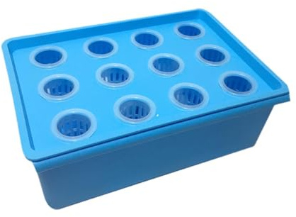 LZVMLNQI Hydroponics Grower Box 12 Holes Hydroponics Tools for Vegetables Indoor Home