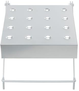 Einhängetritt Arbeitspodest für Leitern, 150 kg Tragkraft 26.5x35x43.5 cm faltbare Arbeitsplattform Leiter Zubehör für Malerarbeiten Installation Wartung