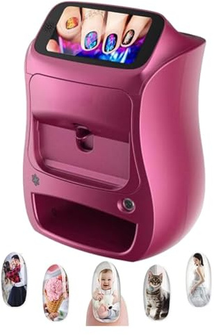 Color Nail Printer, Patterns DIY And Drying In One, Mobile Digital Art, Touch Screen, 3D Automatic, WiFi/DIY