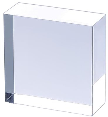 Blocs d'exposition Crystal Cube, Feuille Acrylique 150 mm x 150 mm épaisseur 15-40 mm(Thickness:40mm)