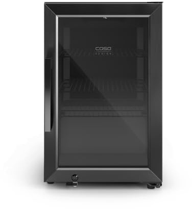 Caso BBQ Deluxe-R Black Smart, Kühlschrank, Türanschlag Rechts
