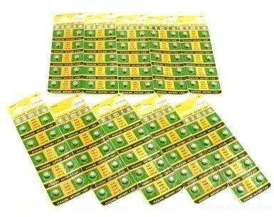Varys Guaranteed Factory Fresh - 100 AG3 392 LR41 Alkaline Batteries SR41 Buttton Cell (10 pack of 10. 100 total)