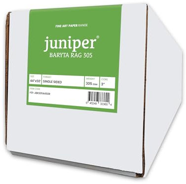 Moab Juniper Baryta Rag 305 g/m² Papier (111,8 cm x 15,7 m) Rolle