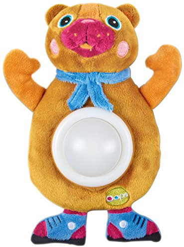 Oops BC-18001.11/IT Spielzeug mit Nachtlicht, freundlicher Bär, Mehrfarbig, ab 0 Monaten