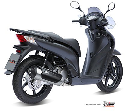 HONDA SH 150 2009 SCARICO COMPLETO (KAT) MIVV TERMINALE URBAN INOX