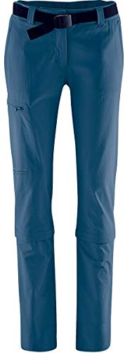 Maier Sports Arolla, Damen Wanderhose, Wasserabweisende Outdoorhose | Für Trekking und Hiking, Dryprotec für schnelles Trocknen, Zipp-off-Funktion, Perfekt für das ganze Jahr