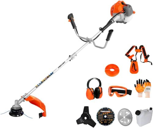 PROYAMA 42.7cc 3 in 1 Gas Powered Weed Eater Wacker Brush Cutter Trimmer