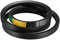sourcing map B-1372/B54 Antriebs-Keilriemen Innenriemen 54 Zoll Industrie Power Gummi Getriebeband