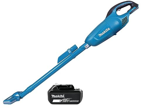 Makita DCL180 18V Portable Vacuum Cleaner with 1 x 5.0Ah Battery