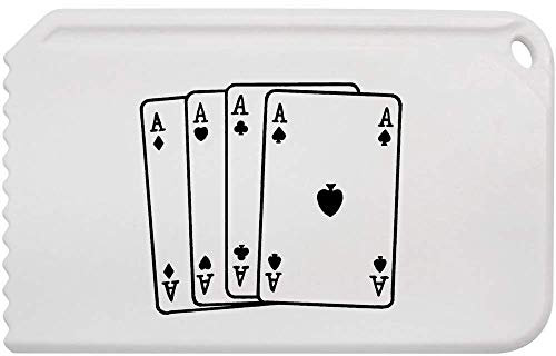 Azeeda 'As Karten' Kunststoff-Eiskratzer (IC00008761)