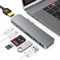 HUB USB C pour Macbook Pro/Air 13 15 16, Adaptateur USB-C 7 en 2 vers HDMI 4K, Thunderbolt 3 (100W PD), Port USB 3.0 & USB 2.0, Lecteur de Cartes SD/TF pour MacBook Pro/Air M1 2020/2019/2018