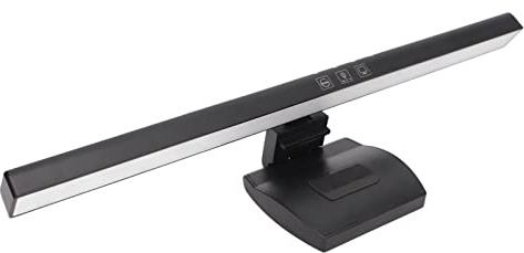 Annadue Computer-Lichtleiste, Bildschirm-LED-Leuchten, 3 Farbtemperatur-Einstellung, Stufenlos Dimmbar, Augenschutz-Schreibtischlampe für Zuhause, Büro, Gaming