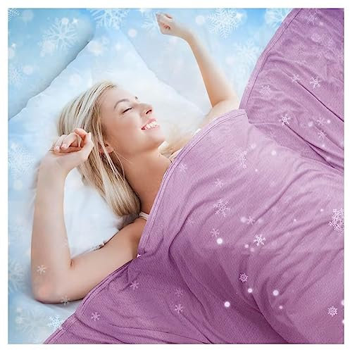 ARRITS Kühldecke Decke für Menschen Schlafen, Kühlende Decke Mikrofaser Bambus Sommerdecke, Dünne Kühldecke für Menschen Sommer Heißes Wetter Kühl Halten für Bett Sofa und Überall (Rosa 90x100 cm)