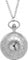 Vicloon Vintage Taschenuhr Geschenkbox, Retro Quarz Taschenuhr, Taschenuhr mit Kette, Retro Taschenuhr Herren mit Kette, Taschenuhr für Männer Frauen Vater Opa Geburtstag Jahrestag(Silberne)