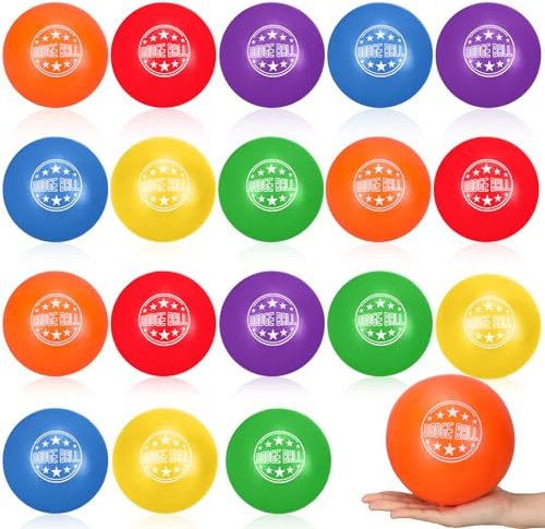 Jerify 18 Pack Foam Dodgeball Set, 6 Inch Soft Skin, Non Sting, Low Bounce, Suitable for Kids & Adults