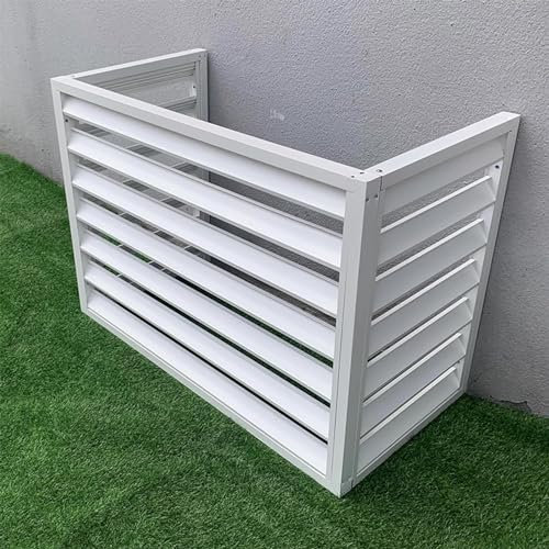 INEOUT Cache Climatiseur Exterieur, Clôture de Climatiseur pour Unités Extérieures, Robuste et Durable, Réduction du Bruit, Adaptée aux Jardins, Balcons, Murs, Patios