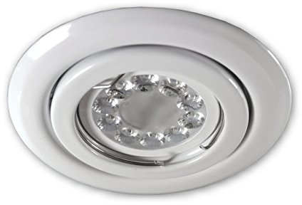 LED Spot schwenkbar CCT GU10 dimmbar SSD004 weiss 5,5W 230V 2.4G LED unterstützt ZigBee und ist kompatibel mit Amazon Alexa und Philips Hue