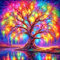 Stalente Diamond Painting Erwachsene Set, 5D Magischer Baum Mädchen Diamant Painting Kits Bilder für Erwachsene, DIY Diamant Malerei Diamond Art Kits Set für Wanddekor, 30x30cm