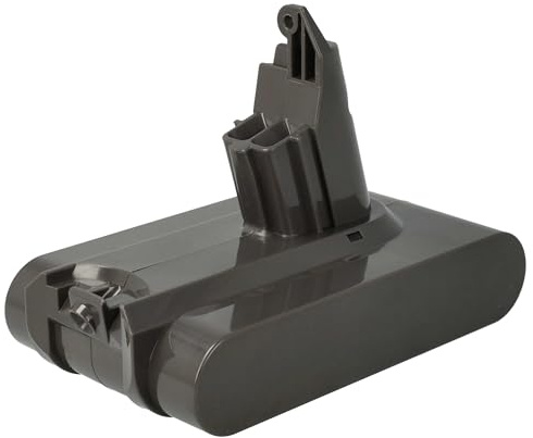EXTENSILO 1x Akku kompatibel mit Dyson V6 Total Clean, V6 Up Top, V6 Vare+Boot, V6 Trigger Staubsauger Schwarz (2500 mAh, 21,6 V, Li-Ion)
