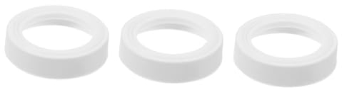 Amosfun 3St Zubehör für Thermosflaschen gummidichtung gummi dichtungen Wasserkocher Zubehör - Gummiring für Trinkflasche Isolierkannen Gummiring Siegelring Zubehör für Isolierflaschen Weiß