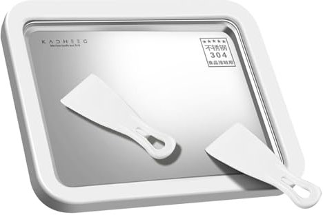 Plancha de hielo frío – máquina de yogur frito para niños, máquina para panecillos fritos de acero inoxidable con revestimiento antiadherente | Máquina especial para hacer cubitos de hielo