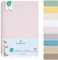 Barbons Spannbettlaken für Baby/Kinderbett - 100% Jersey-Baumwolle Oeko-TEX Standard 100 Zertifiziert 60x120cm Bettlaken für Babybett (Rosa)