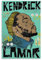 GHJOPAF Kendrick Lamar Rapper Poster auf Leinwand, Gemälde, Wandkunst, Bild, Heimdekoration, Druck für Schlafzimmer, Wohnzimmer, 30 x 45 cm, ungerahmter Stil