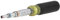 Klein Tools 328091 Outil de tournevis multi-écrous 9 en 1, tournevis traversant avec écrous hexagonaux SAE de 3/16 à 3/4 et poignée à poignée rembourrée